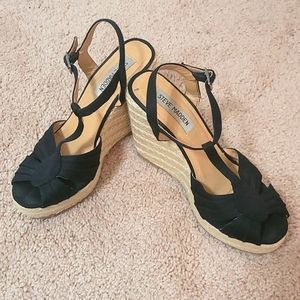Comfy Espadrille Wedge Sandals